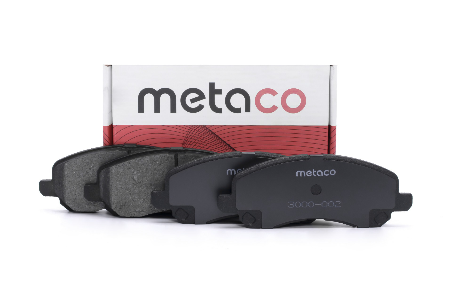 METACO - Колодки тормозные передние к-кт