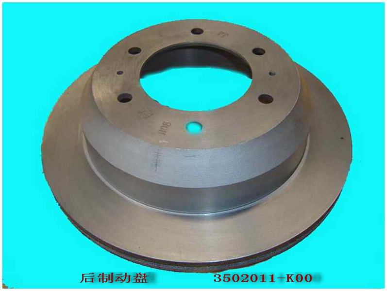 GREAT WALL - Диск заднего тормоза hover,safe f1 (арт. 3502011-k00)