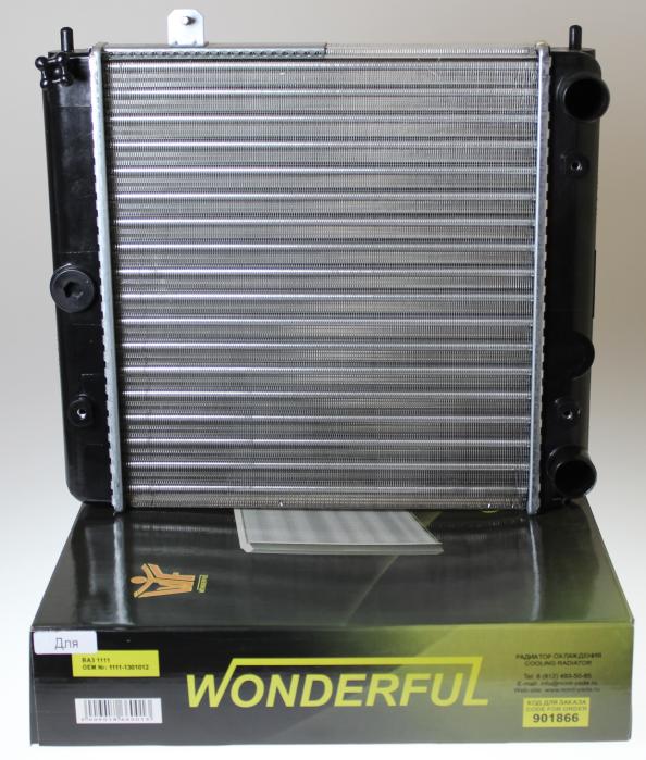 WONDERFUL - Радиатор охлаждения для а/м ВАЗ 1111 1111-1301012 WONDERFUL TM