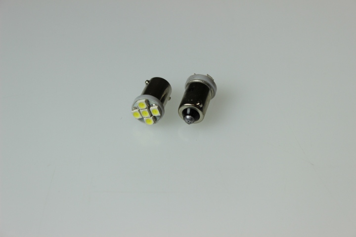 NORD YADA - Светодиод 12V T8-03 (5SMD size 3528) T4W (BA9s) 1.08W 30lm белый TM NORD YADA