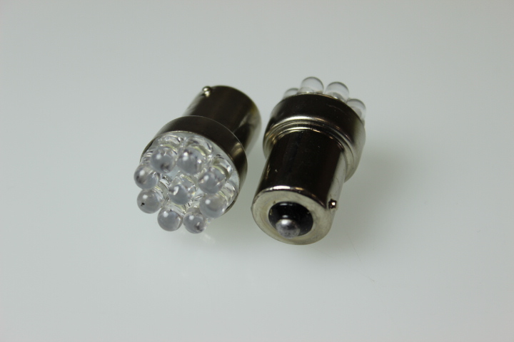 NORD YADA - Автолампа светодиодная g18.5 (9smd) r10w white 12 volt 0.528w 32.4lm (белый)