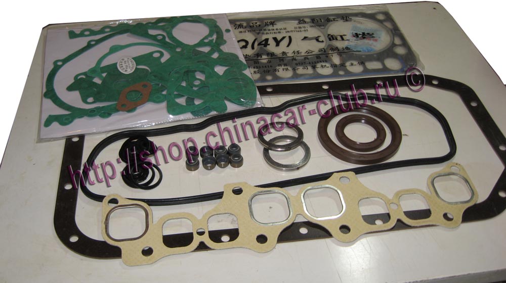 GREAT WALL - Комплект прокладок и рти двигателя 491qe (полный) gw deer, safe,sailor