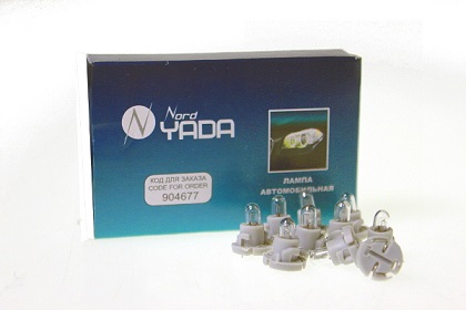 NORD YADA - Лампа 12v 1.2w т4 nord yada с серым патроном