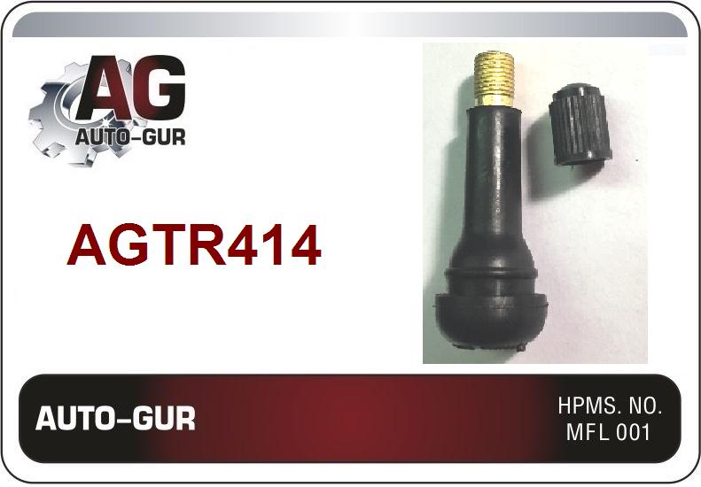 AUTO-GUR - Вентиль бескамерных шин черный (тr-414) /100