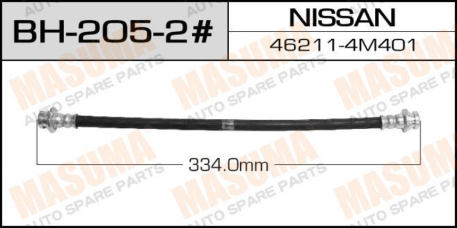 MASUMA - Шланг тормозной