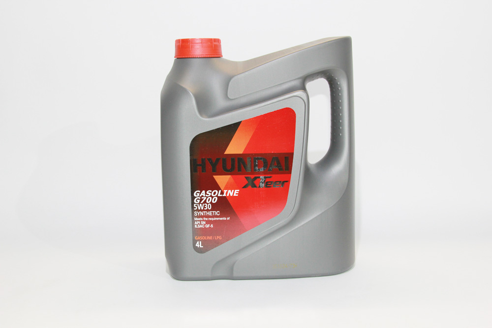 HYUNDAI XTEER - Масло HYUNDAI XTeer моторное 5W30 Gasoline G700 4 л (синтетика)