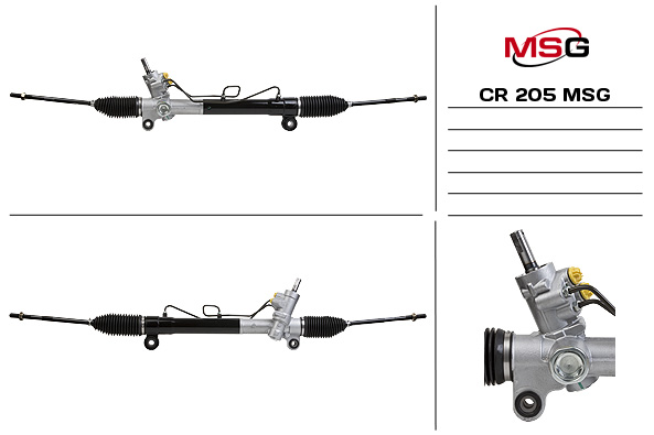 MSG - Новая Рулевая рейка OPEL Antara 2006-, Chevrolet Captiva 2006-