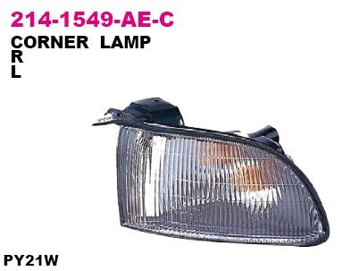 DEPO - указатель поворота левый! белый Mitsubishi Galant 96-98