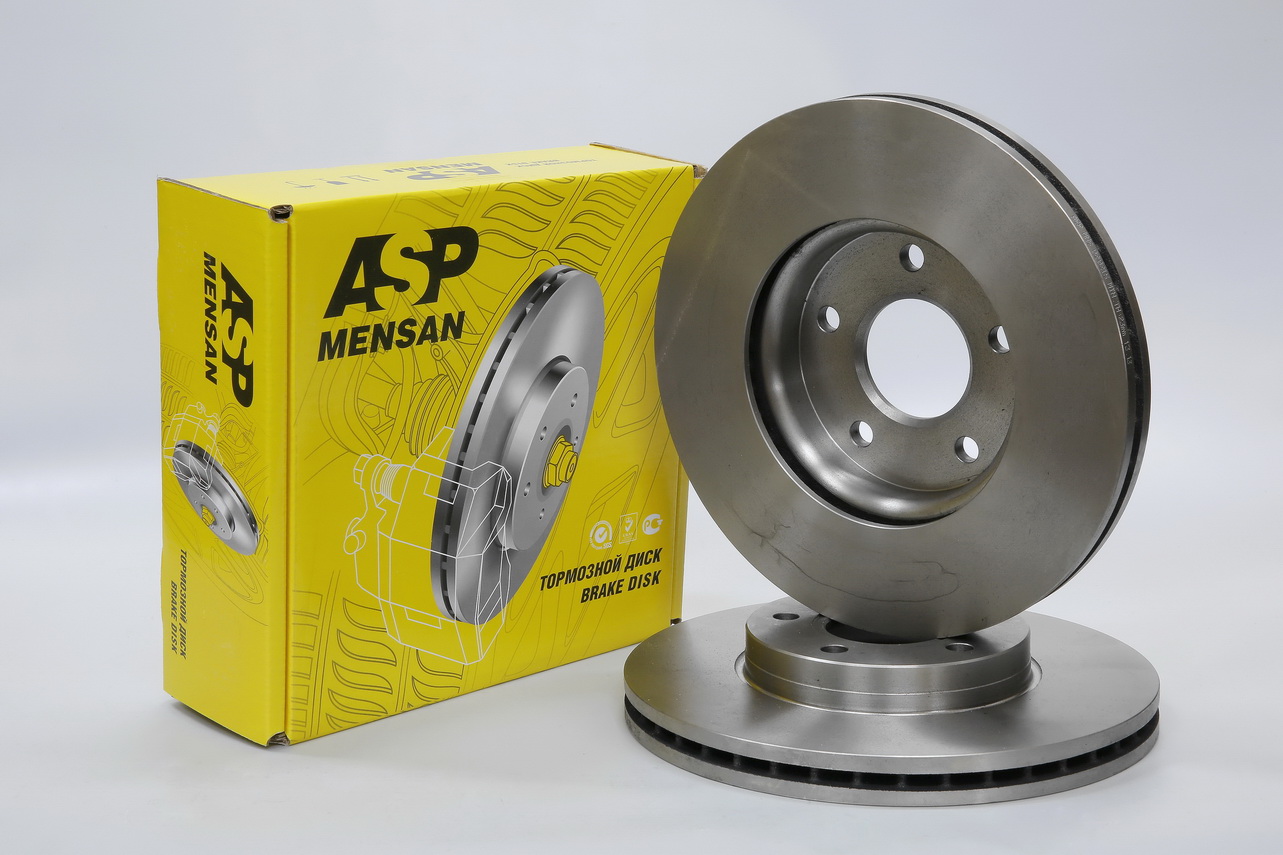 MENSAN - Тормозной диск FORD FOCUS II/VOLVO S40 II перед. вент.
