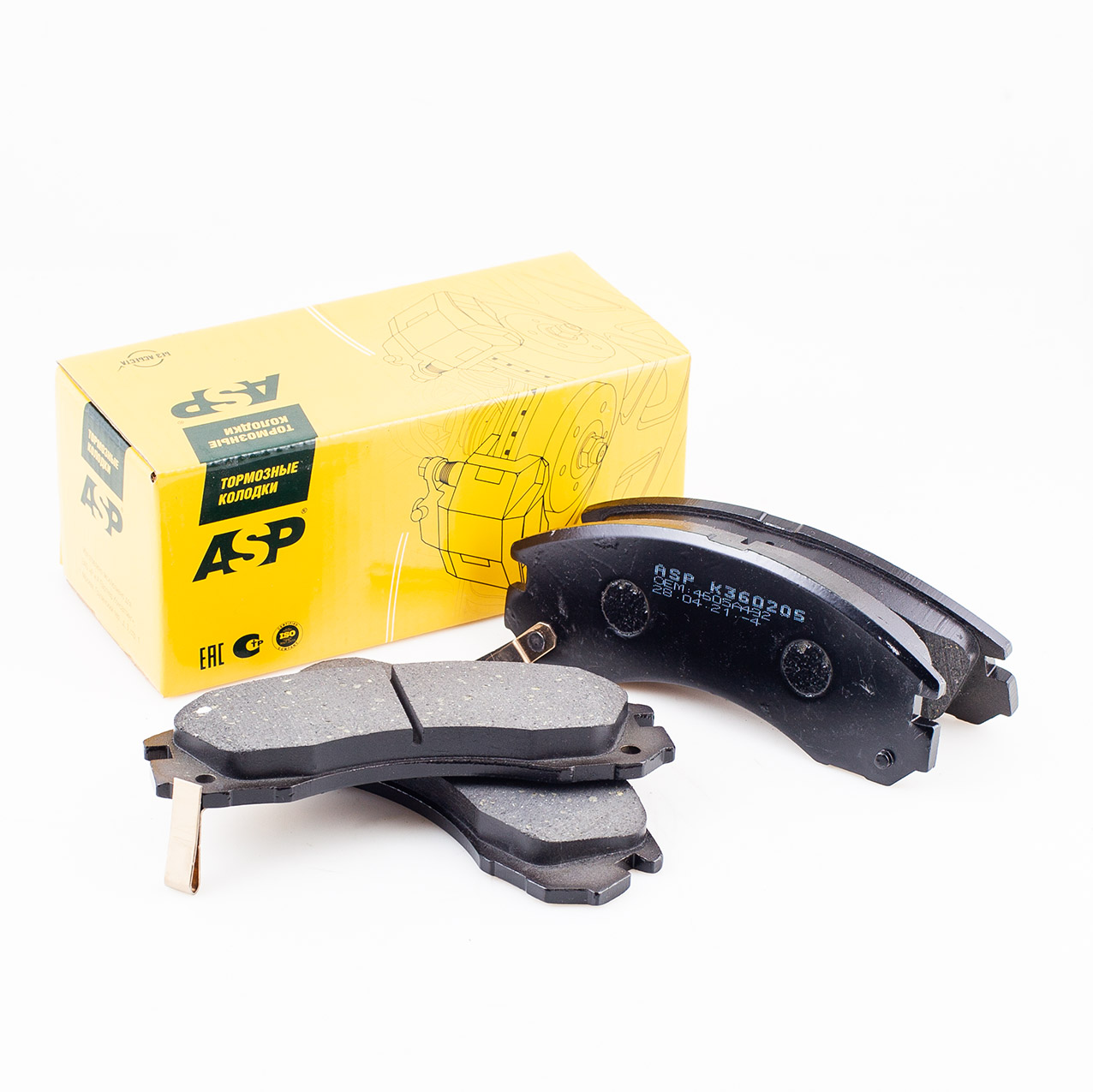 MENSAN - Передние тормозные колодки MITSUBISHI OUTLENDER, GALANT, PAJERO, L200/CITROEN C-CROSSER/PEUGEOT 4007