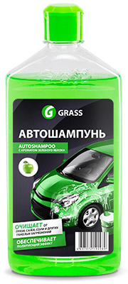GRASS - Автошампунь Universal (яблоко) 1,0 л. (16шт/уп)