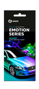 GRASS - Ароматизатор воздуха картонный Emotion Series Passion