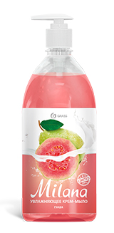 GRASS - Жидкое крем-мыло Milana гуава флакон 1000 мл GraSS