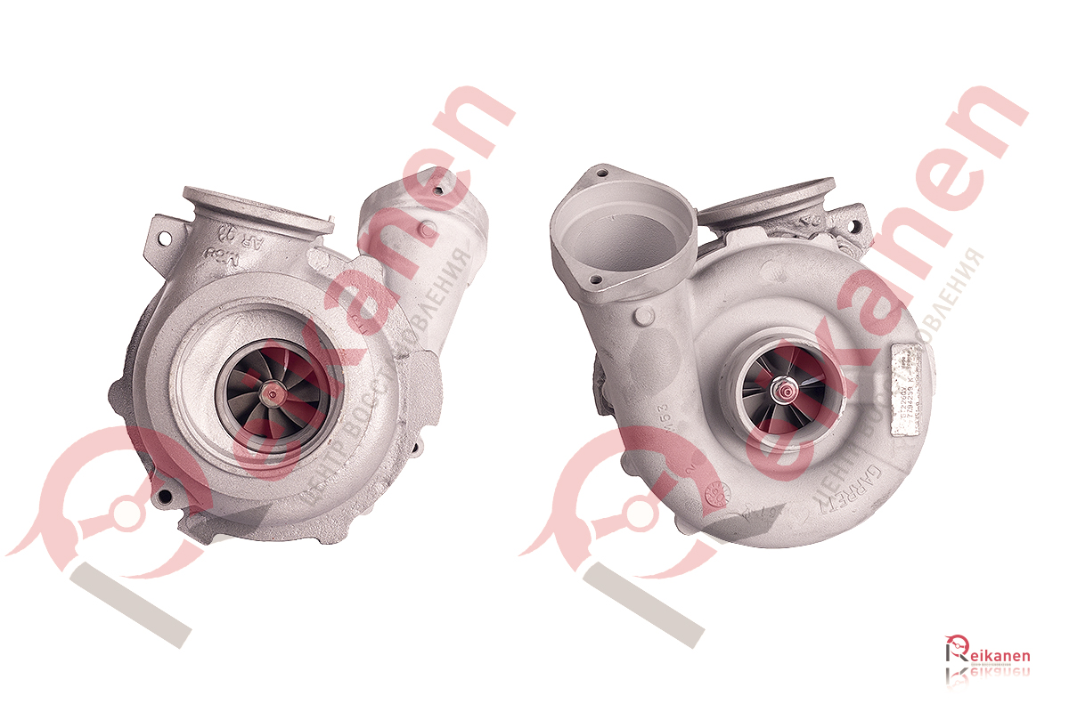 REIKANEN - Турбокомпрессор GARRETT [восст в Reikanen] для BMW 3/5/7 M57D30 (306D3) 05-10 [БЕЗ ЭЛ. АКТ] [гар 1 год] T0320R