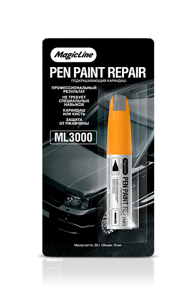 RUNWAY - Подкрашивающий карандаш черный (10 мл)