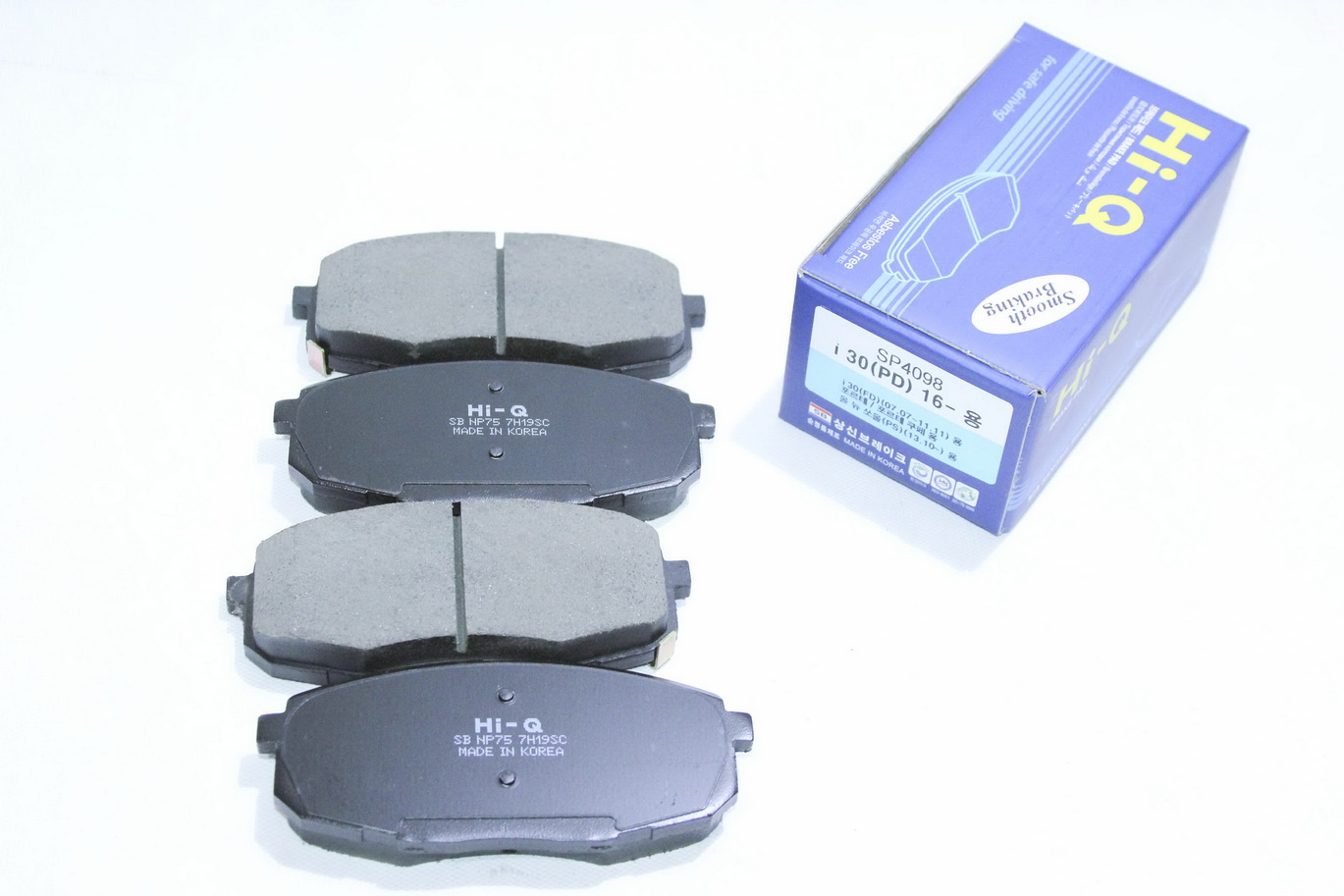 SANGSIN BRAKE - Колодки дисковые передние Hyundai i30 07>, Kia Ceed 07>/Carens 02