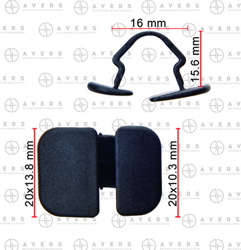 AVERS - Крепеж 1H5863849A01C