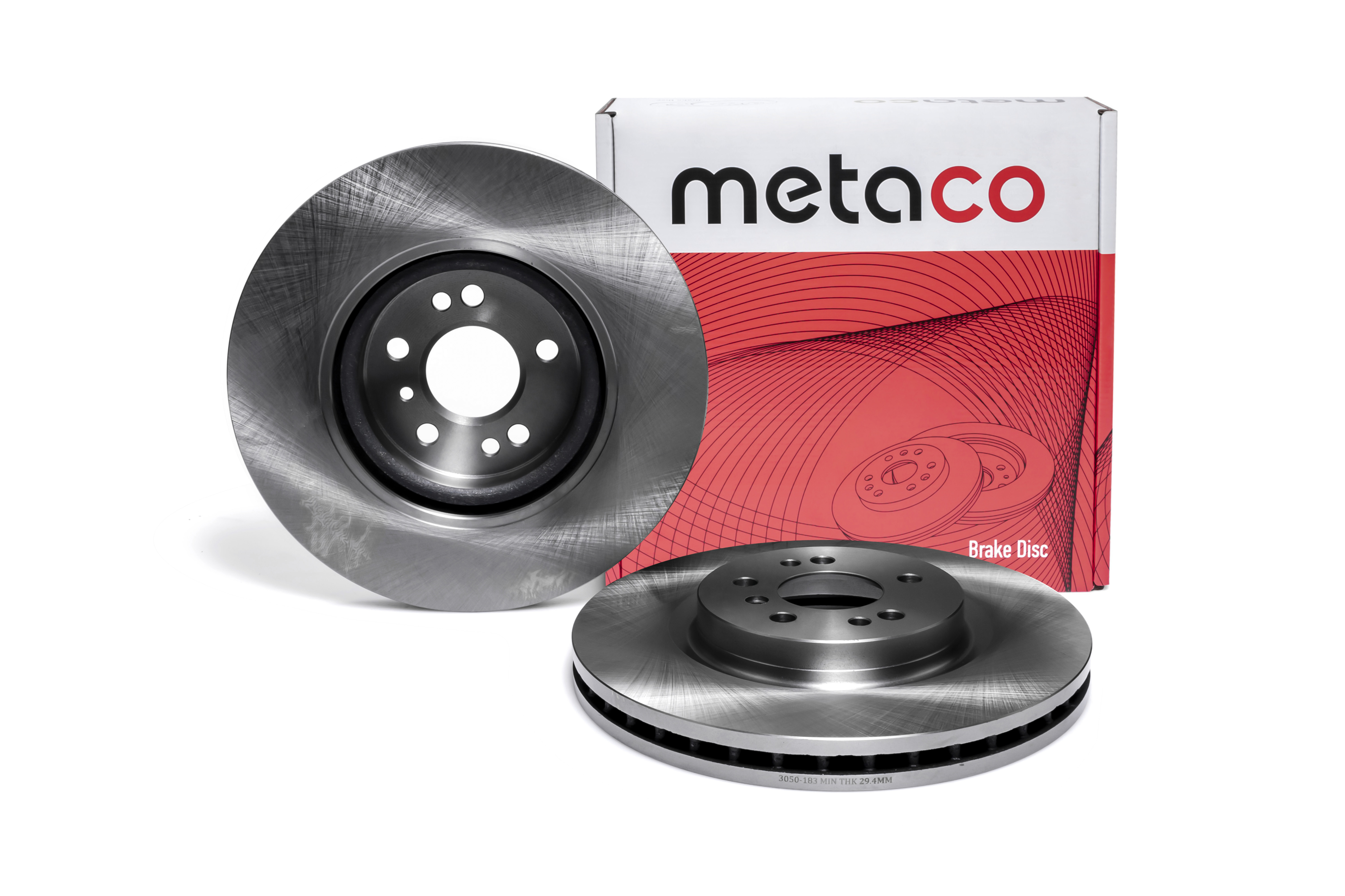 METACO - Диск тормозной передний вентилируемый MERCEDES BENZ W164 ML