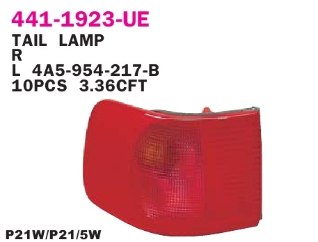 DEPO - 441-1923L_фонарь левый! красн. Audi 100/A6 09/91-