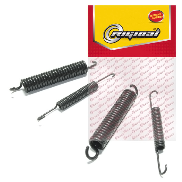 RIGINAL - Комплект пружин тормозных колодок (задних) ВАЗ 2108-2115,2110-2112,2170 (4шт.); Riginal