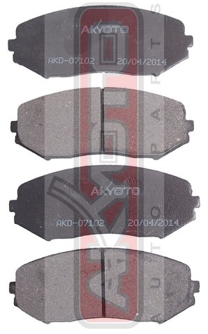 AKYOTO - Колодки тормозные дисковые передние SUZUKI GRAND VITARA JB 2006<