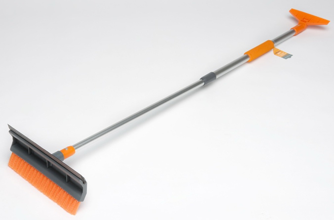 AIRLINE - Щетка от снега и льда с водосгоном и телескоп.рукояткой (120 см)
