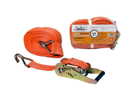 AIRLINE - Ремень крепления груза с храповиком 10 м, 2 т