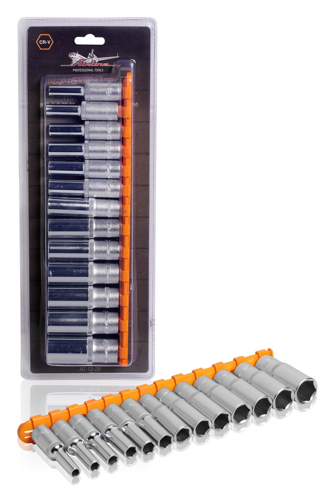 AIRLINE - Набор головок торцевых 3/8