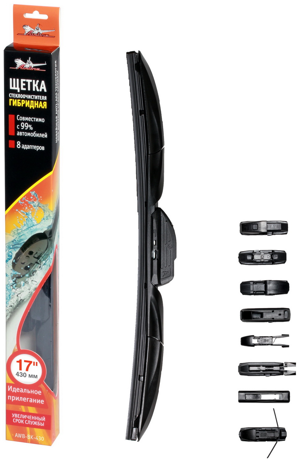 AIRLINE - Щетка стеклоочистителя 430 мм (17