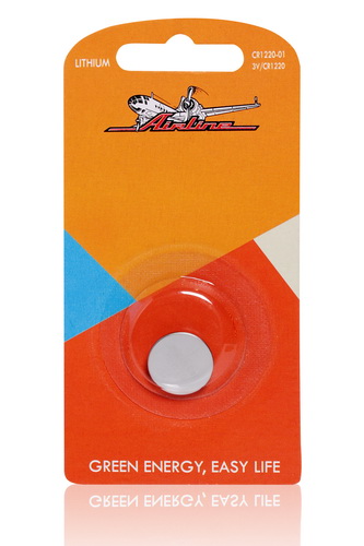 AIRLINE - Батарейка CR1220 3V для брелоков сигнализаций литиевая 1 шт. (CR1220-01)