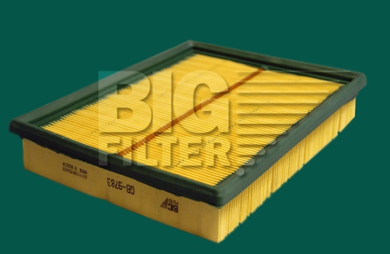 BIG FILTER - Фильтр воздушный HYUNDAI Sonata III-IV 6/98-10/01,TRAJET 2.0-2.7L , KIA