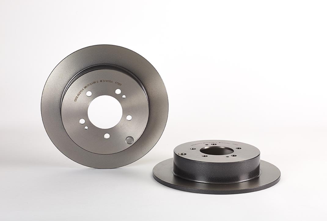 BREMBO - Диск тормозной задн. с УФ покрытием CITROEN C-CROSSER (EP_) 02/07-> / CITROEN C-CROSSER