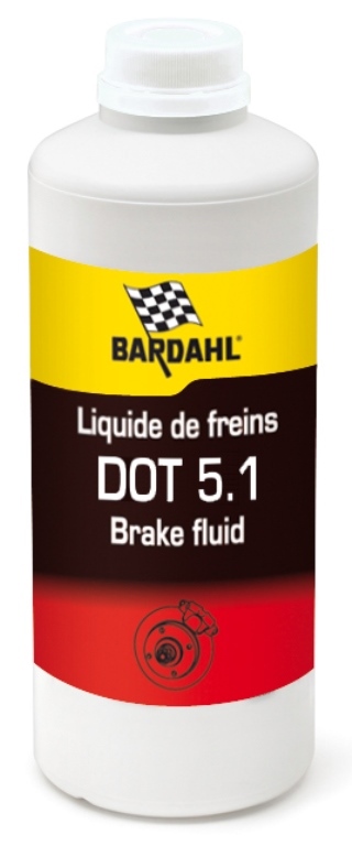 BARDAHL - Тормозная жидкость DOT 5.1 син. (0,5л)