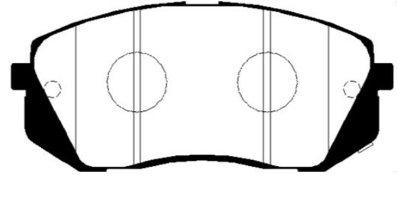 CTR - Колодки тормозные дисковые HYUNDAI / KIA