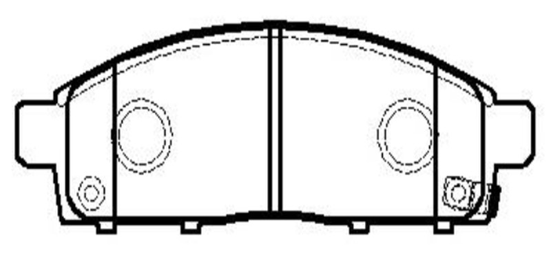 CTR - Колодки тормозные дисковые MITSUBISHI GK0639