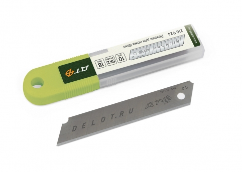 ДЕЛО ТЕХНИКИ - Лезвие 18 мм (10 шт. в упаковке)