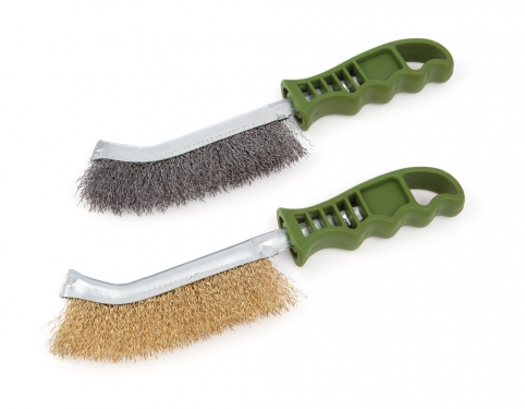 ДЕЛО ТЕХНИКИ - Щетка с пластиковой рукояткой, стальная щетина