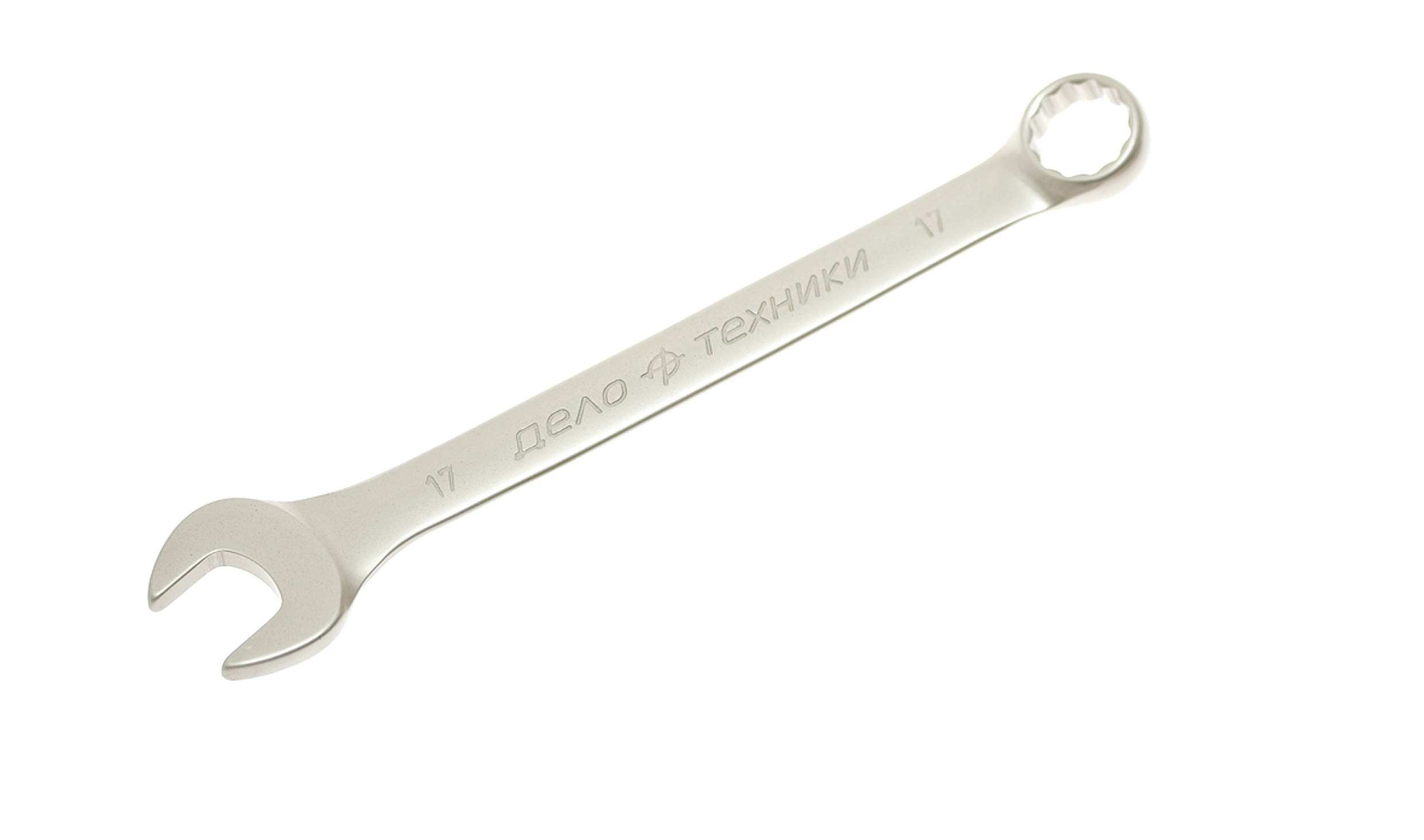 ДЕЛО ТЕХНИКИ - h Комбинир.ключ 17мм, CRV, /100