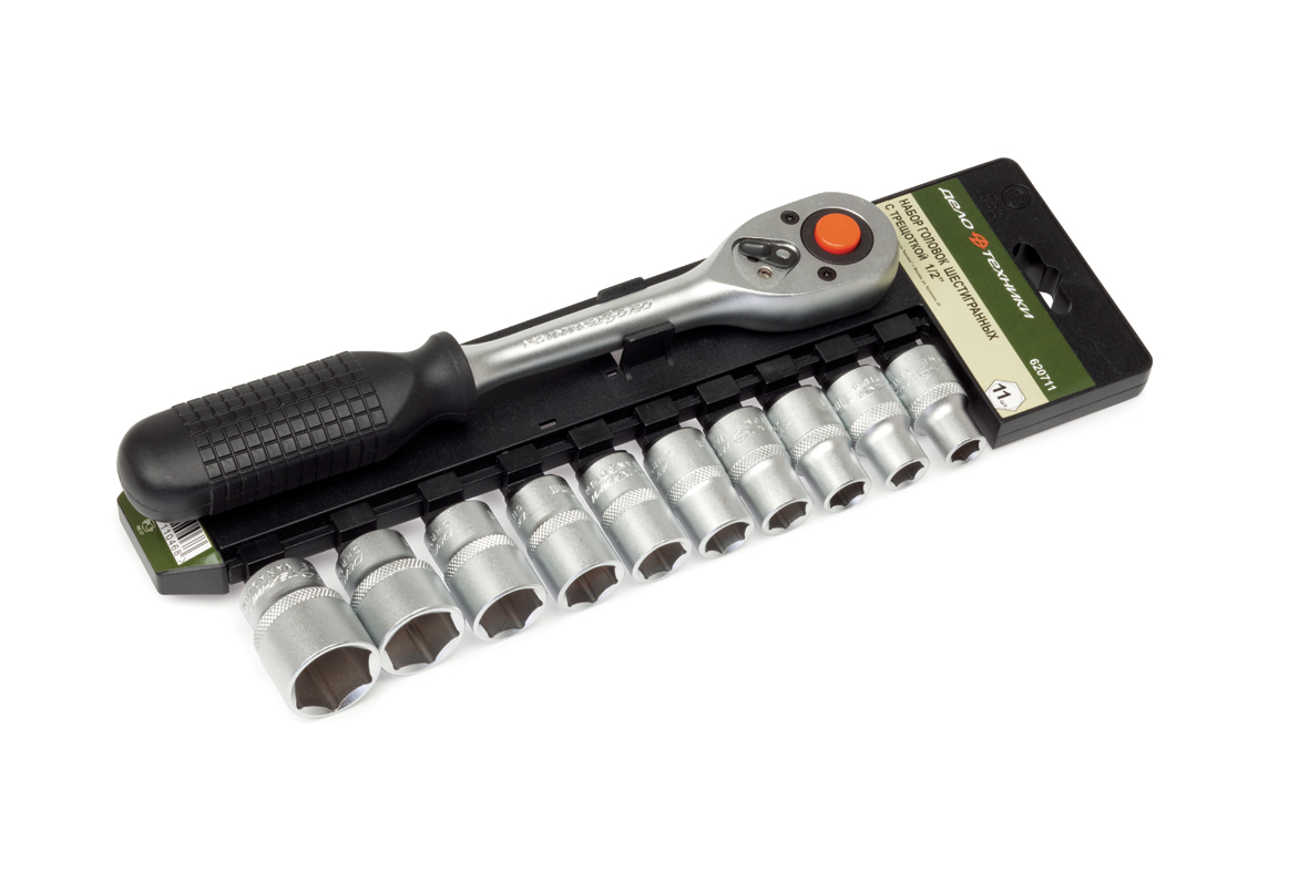 ДЕЛО ТЕХНИКИ - Набор гол 6-гр. с трещотк1/2