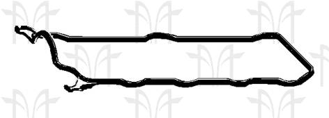 ELRING - Прокладка клапанной крышки Toyota HIACE ->89, Land Cruiser (J7) 2.4d ->90