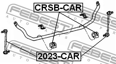 FEBEST - ТЯГА СТАБИЛИЗАТОРА ПЕРЕДНЯЯ (OPEL ASTRA H 2004-2010) FEBEST