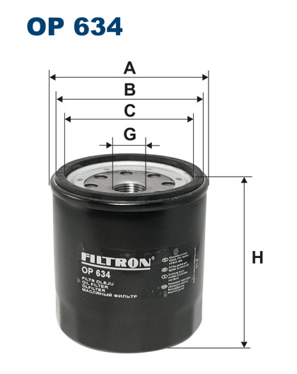 FILTRON - Фильтр масл. корпусной