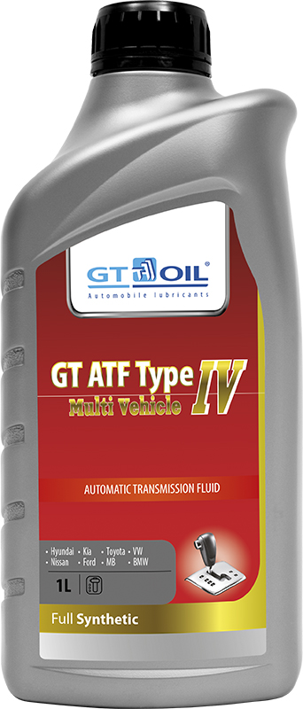 GT Oil - Масло транс. GT ATF T-IV Multi Vehicle, 1 л