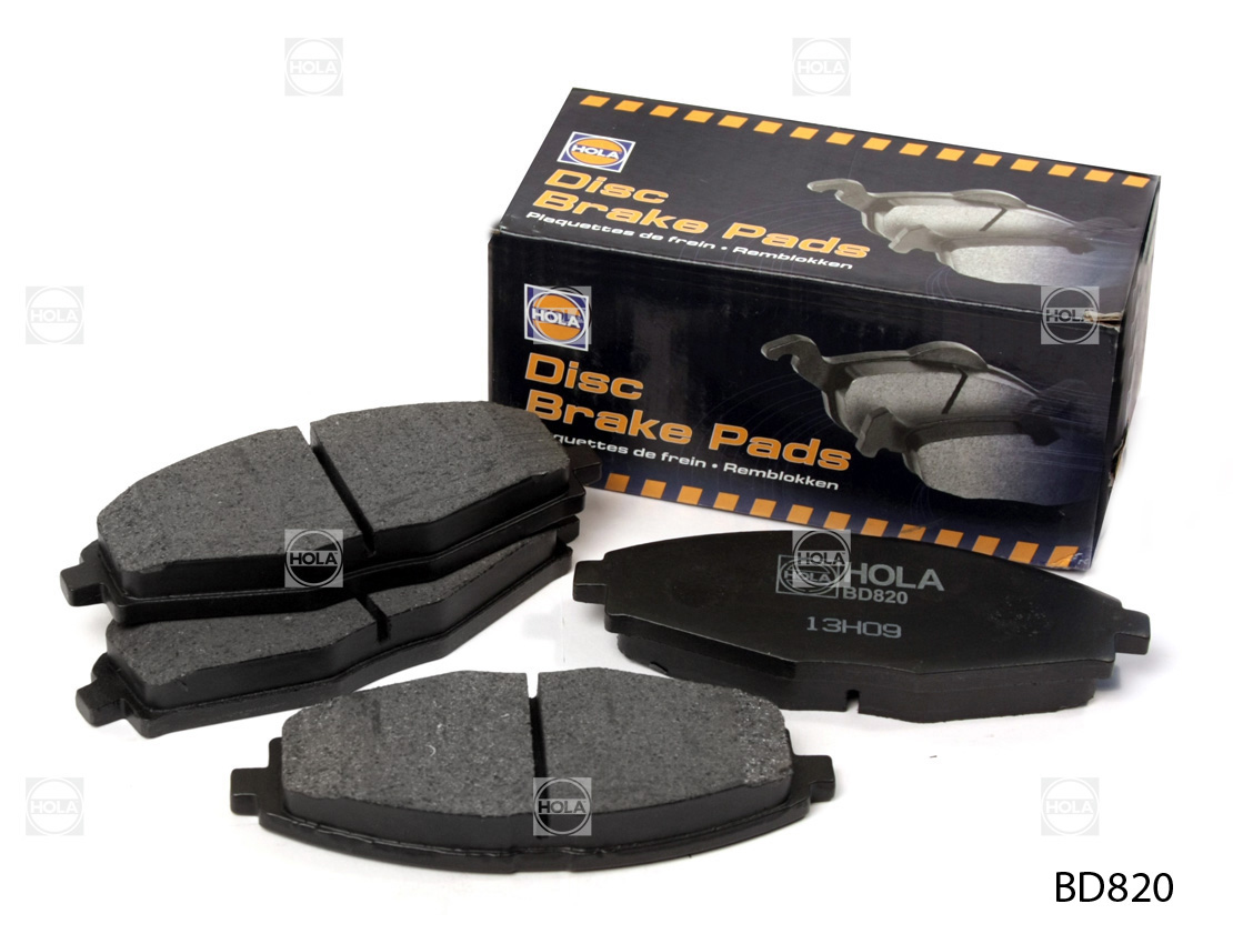 HOLA - Тормозные колодки дисковые (передние) CHEVROLET Lanos, Spark II; DAEWOO Matiz; CHERY QQ
