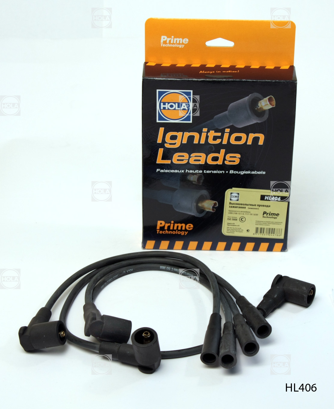 HOLA - Высок-е провода компл. LADA 2108-10  8V инж/Kalina