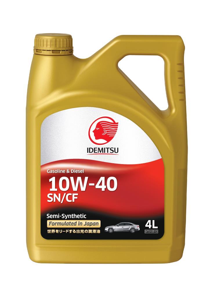 IDEMITSU - Масло мотор SN/CF 10W40 (4 л) S-S