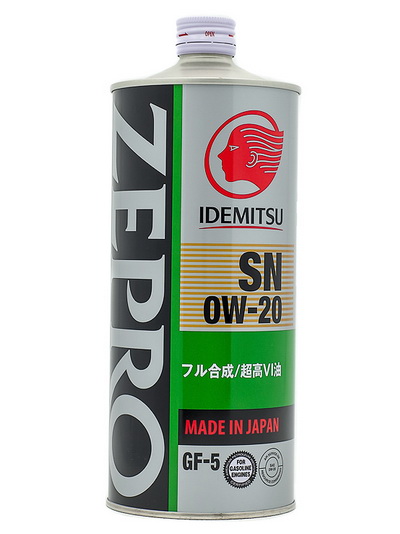 IDEMITSU - Масло мотор ZEPRO ECO MEDALIST 0W20 (1 л) SN/GF-5
