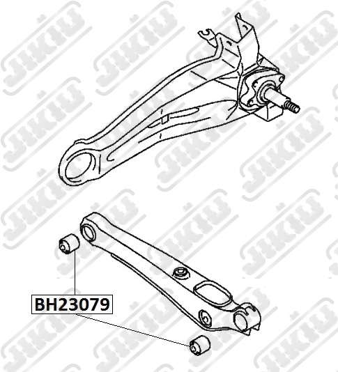 JIKIU - Сайлентблок MITSUBISHI ASX, Lancer, Outlander, CITROEN C-Crosser, Peugeot 4007