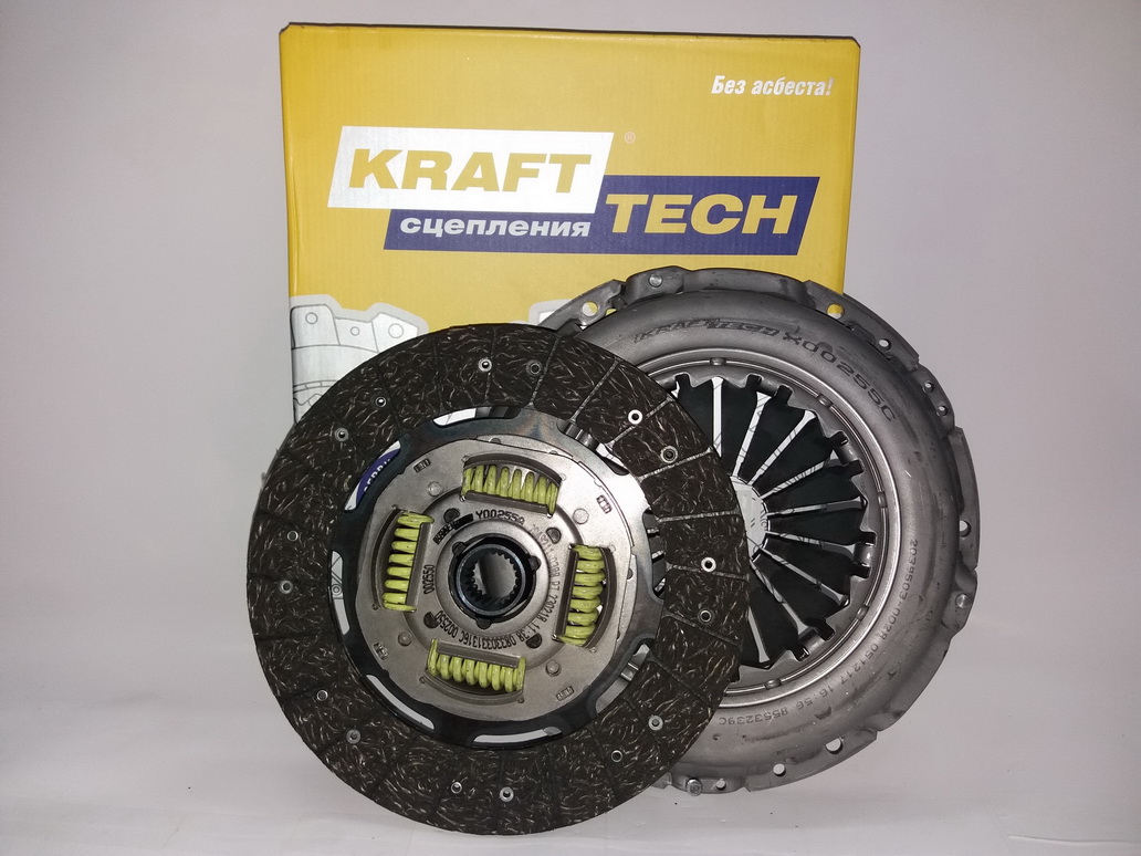 KRAFTTECH - Комплект сцепления FORD TRANSIT 2.0D 00-06
