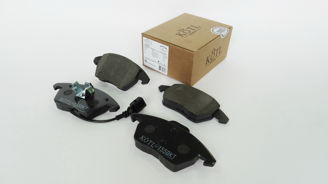 KOTL - Колодки тормозные AUDI A3/VOLKSWAGEN G5/PASSAT 06>/TOURAN 03